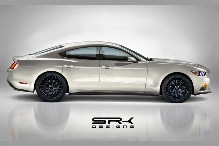 ¿Qué te parece esta recreación de Ford Mustang de cuatro puertas?