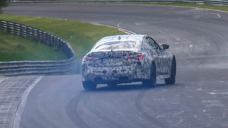 Vídeo: el nuevo BMW M4 Coupé vuela en Nürburbring