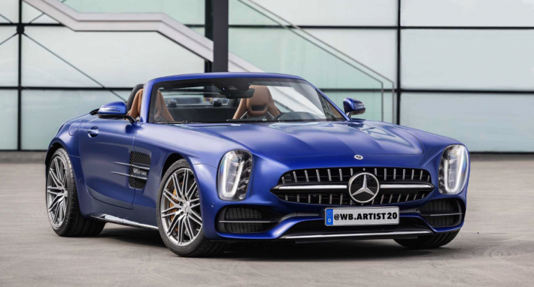 Alguien ha reinterpretado un Mercedes 300SL sobre la plataforma del AMG GT y este es el resultado
