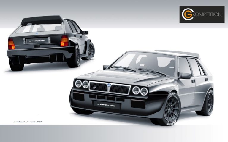 GCK hará posible un Lancia Delta Integrale 100% eléctrico