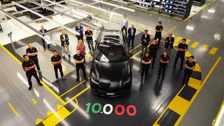 El Lamborghini Urus es todo un éxito: 10.000 ejemplares producidos hasta la fecha