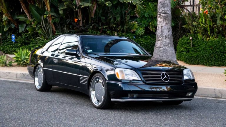 ¿Cuánto pagarías por el Mercedes S600 V12 Coupé que perteneció a Michael Jordan?