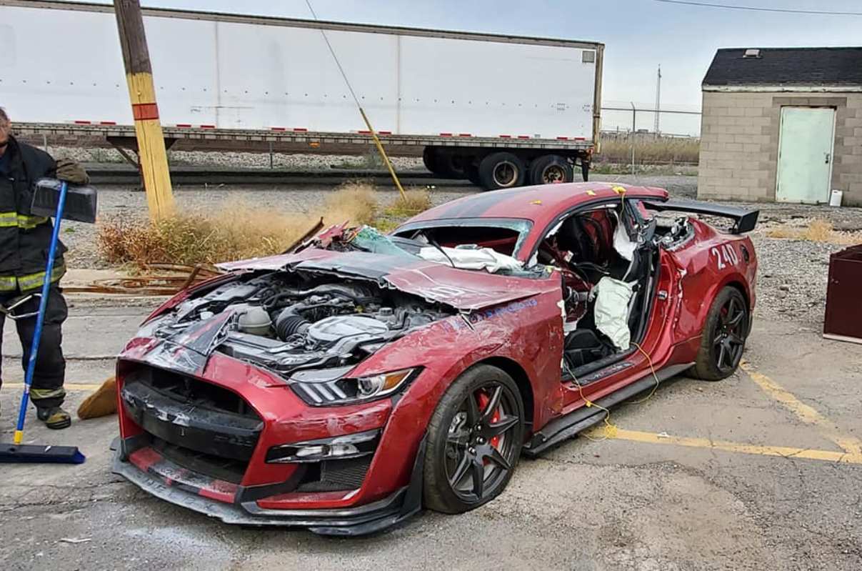 ¿Por qué este Shelby Mustang GT500 ha acabado así? Te lo contamos
