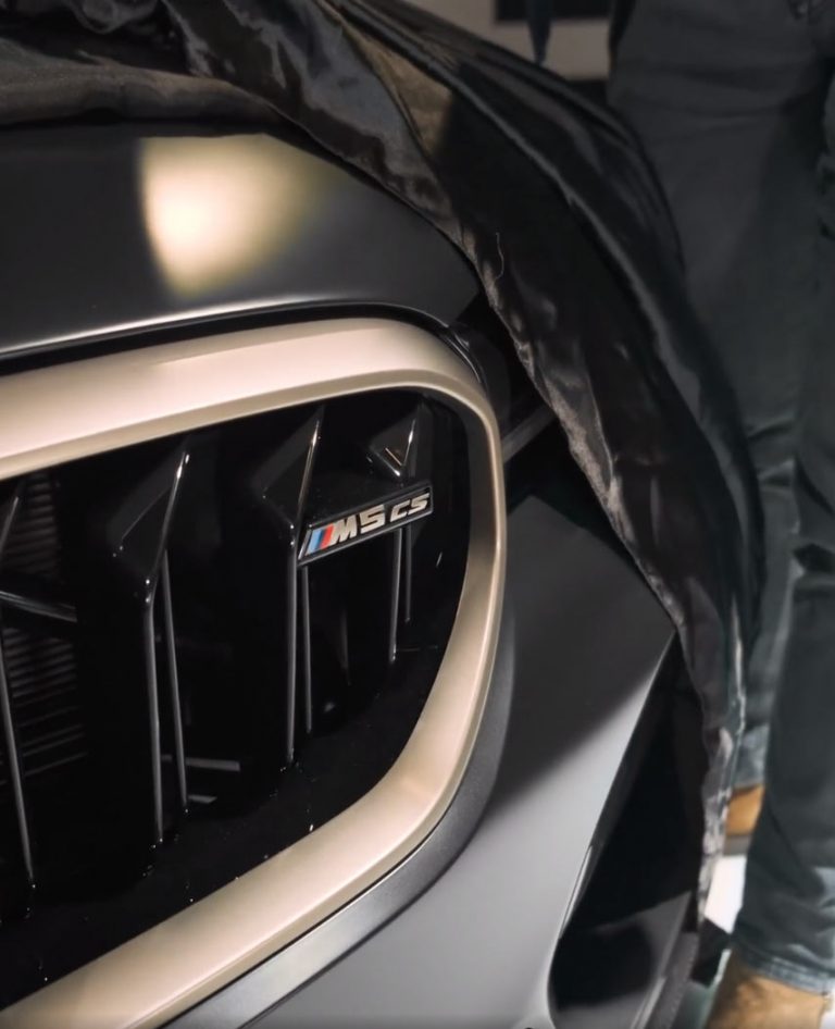 BMW comienza a destapar el M5 CS: Lo veremos el próximo mes