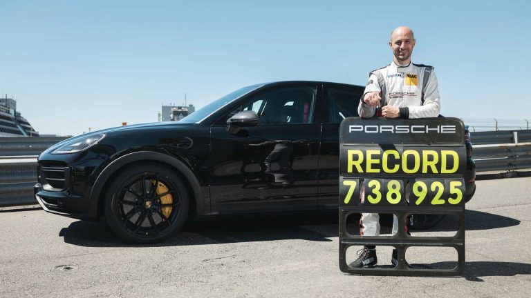 El Porsche Cayenne Coupé bate un récord en Nürburgring