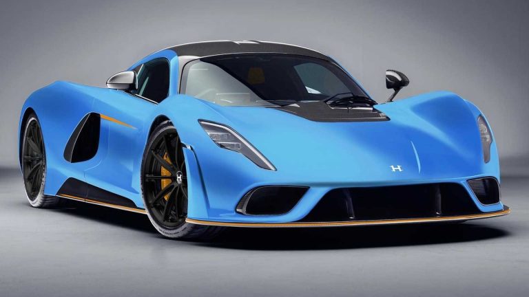El primer Hennessey Venom F5 personalizado para un cliente luce así
