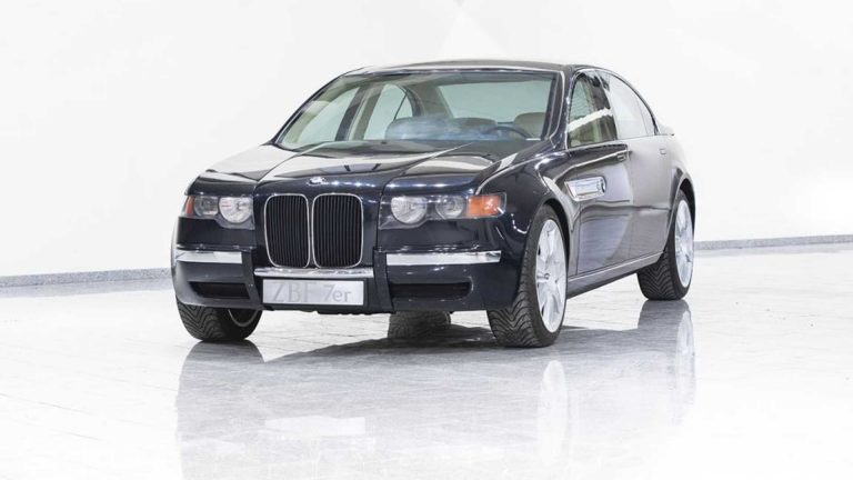 Este prototipo del BMW Serie 7 ZBF era una ventana al futuro: ¿Te suenan los riñones delanteros?