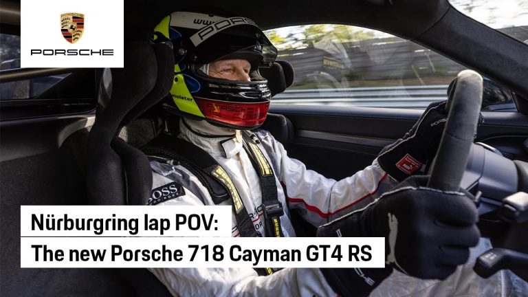 Vídeo: El Porsche Cayman GT4 RS arrasa en Nürburgring