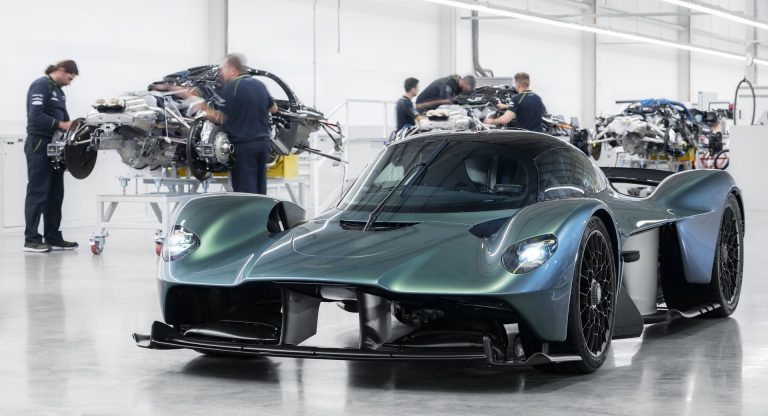 Aston Martin ya ha logrado producir la primera unidad de producción del Valkyrie