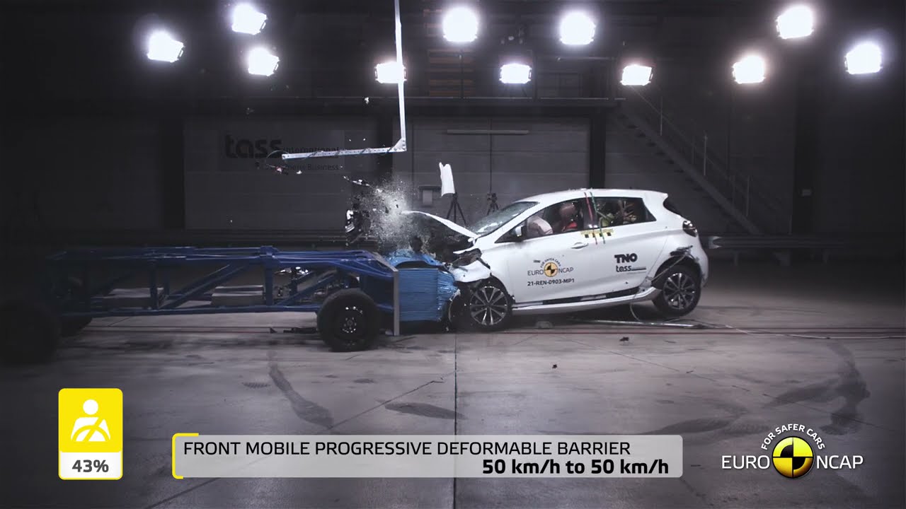 El Renault ZOE pierde las cinco estrellas Euro NCAP: ¿Por qué? Euro NCAP Crash & Safety Tests of Renault ZOE 2021