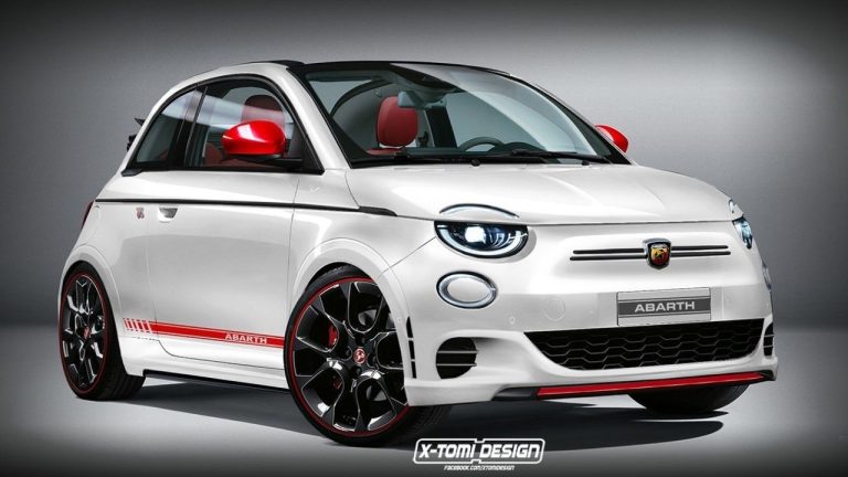 El Abarth 500 con una configuración 100% eléctrica llegará en 2023
