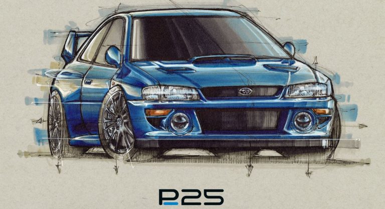 Prodrive P25: Vuelve el Subaru Impreza campeón del WRC con 406 CV y sólo 25 unidades