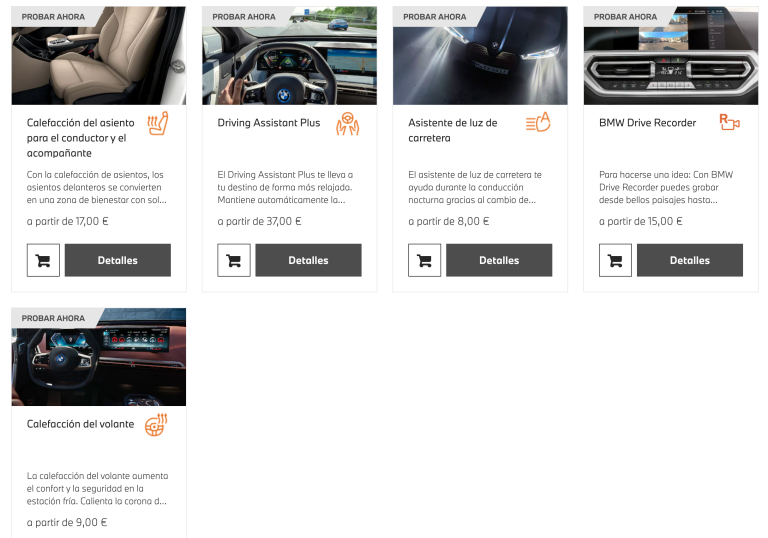 ¿Pagar una suscripción para usar los asientos calefactables? En BMW ya es una realidad