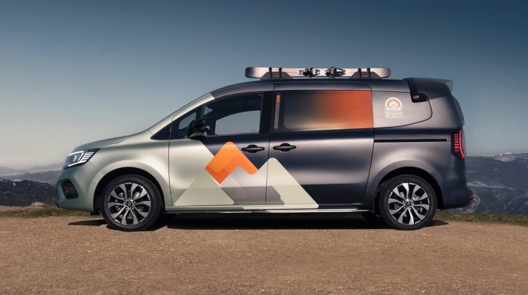 Renault Hippie Caviar Motel: Un prototipo de Kangoo camperizada y 100% eléctrica