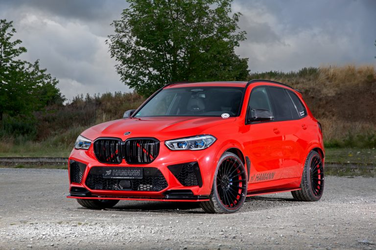 El BMW X5 M Competition de Hamann se viste de este llamativo color rojo