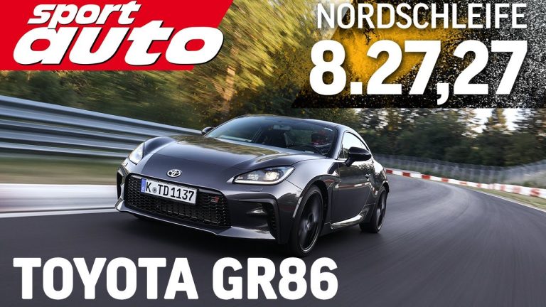 Vídeo: Así completa una vuelta el Toyota GR86 en el circuito de Nürburgring