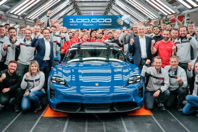 Porsche ha fabricado ya 100.000 Taycan