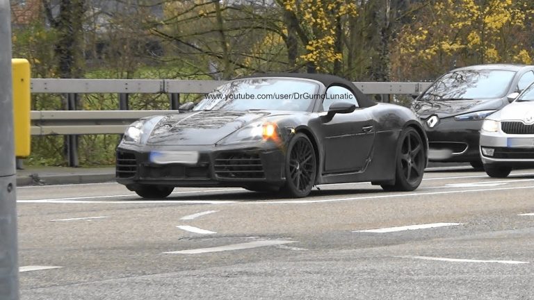 Vídeo: El nuevo Porsche 718 Boxster eléctrico vuelve a ser cazado