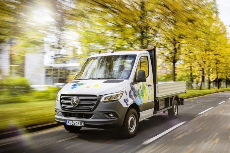 La Mercedes eSprinter mejora su autonomía: hasta 113 kWh de capacidad