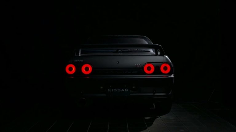 Nissan está preparando un R32 GT-R con motor eléctrico: este es el adelanto