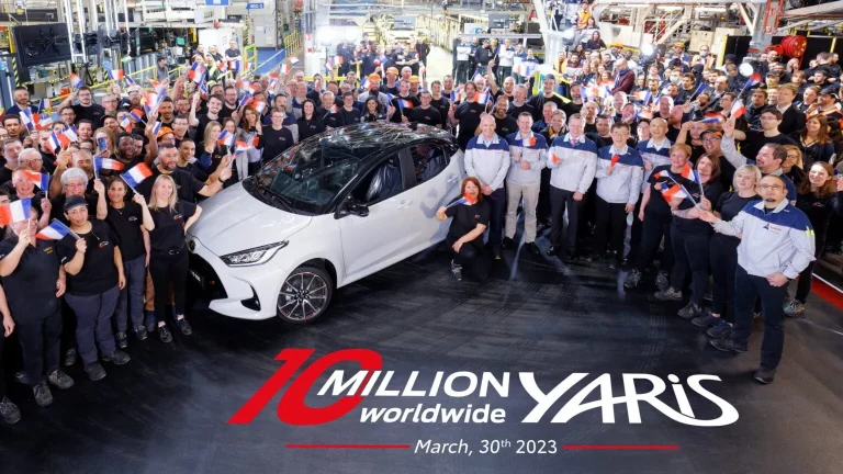 Toyota ya ha construido 10 millones de Yaris tras 25 años produciéndose