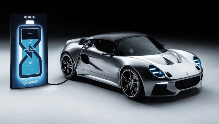 Nyobolt EV Concept: un Lotus Elise S1 reinterpretado capaz de cargar por completo en 6 minutos