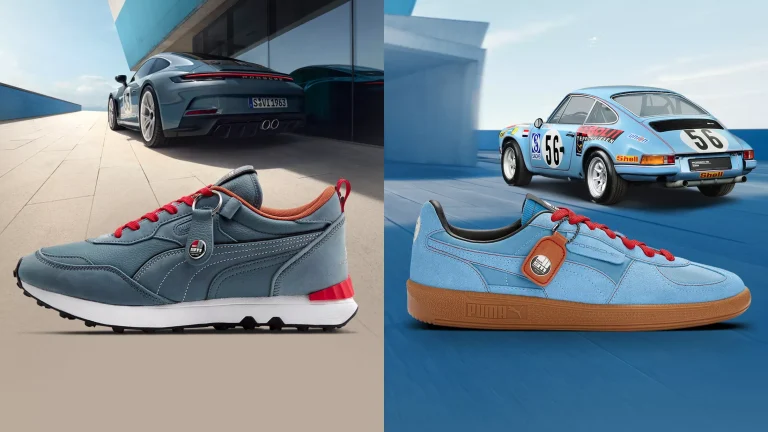 Porsche y Puma celebran los 60 años del 911 con dos ediciones limitadas de sus zapatillas