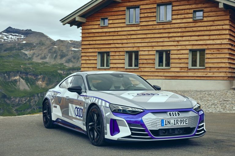 Audi RS e-tron GT ice race edition: edición limitada a 99 unidades