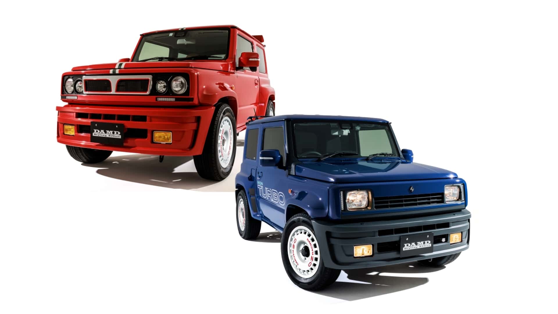 ¿Cómo sería un cruce entre un Suzuki Jimny con un Lancia Delta Integrale o un Renault 5?
