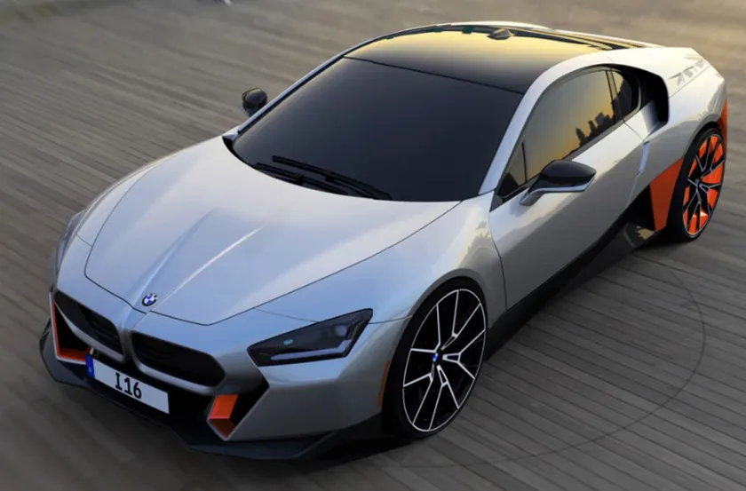 Sale a la luz el sucesor del BMW i8 inspirado en el M1 que la firma canceló