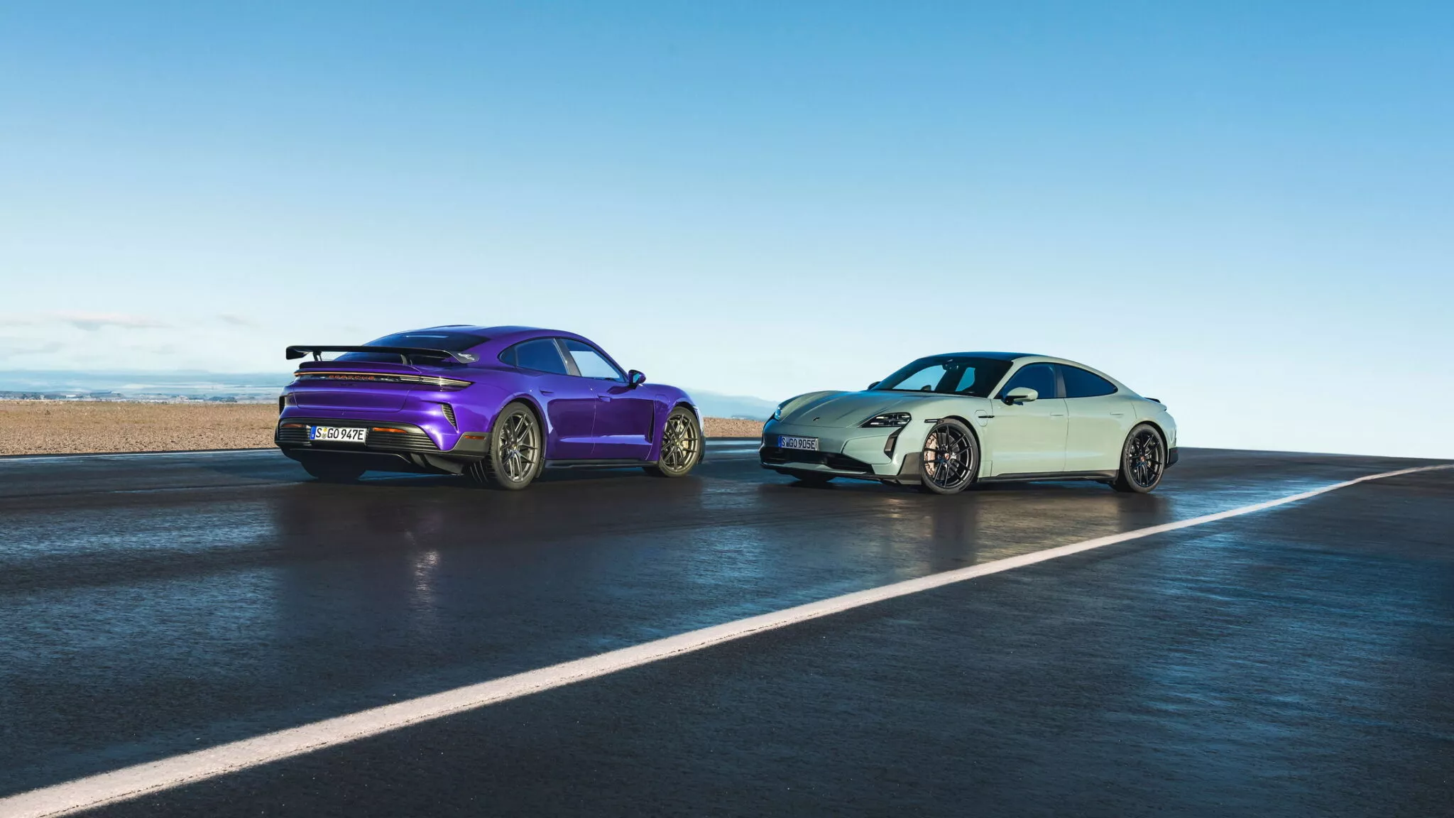 Ataque directo al Tesla Model S Plaid: así es el Porsche Taycan Turbo GT, con 1.100 CV