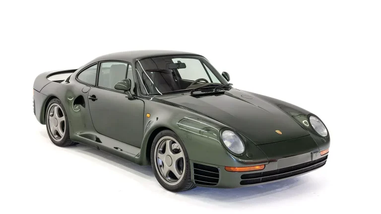 Este Porsche 959 fue usado por los ingenieros de Nissan para desarrollar el sistema de tracción del Skyline GT-R R32… y ahora puede ser tuyo