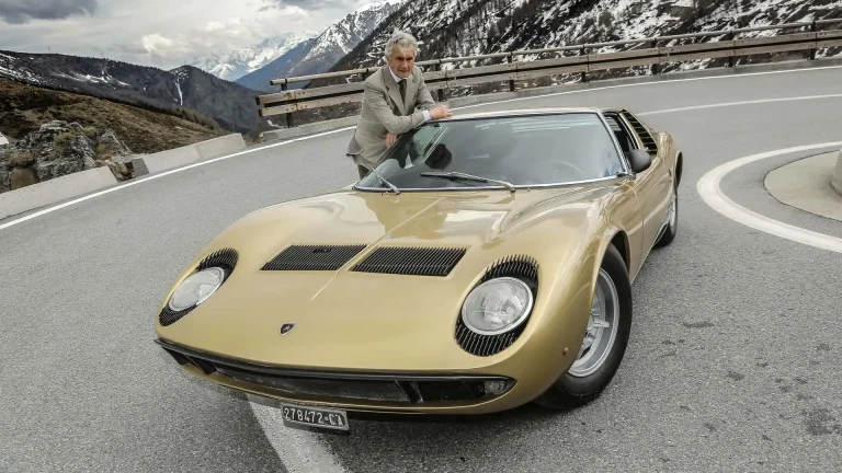 Marcello Gandini, el diseñador del Lamborghini Countach, Miura, Stratos y EB110 ha fallecido