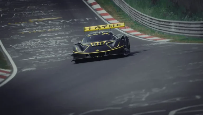 El Lotus Evija X asalta Nurburgring: logra la tercera vuelta más rápida… y creen que puede mejorarse