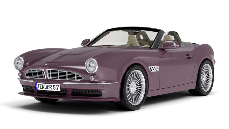 Esto era antes un BMW Z4 y ahora es un intento de BMW 507… con un resultado desastroso