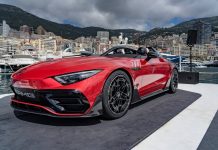 Mercedes‑AMG PureSpeed: así de espectacular es este SL Speedster con sistema HALO