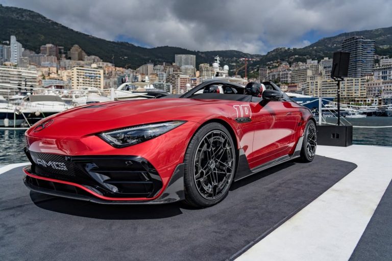 Mercedes‑AMG PureSpeed: así de espectacular es este SL Speedster con sistema HALO