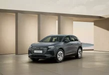 El Audi Q4 e-tron más accesible: llega una versión con batería de 55 kWh y una autonomía escasa y llantas de acero en 19″