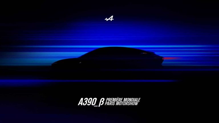 El Alpine A390_β se presentará en el Salón de París: así es la silueta del rival galo del Porsche macan