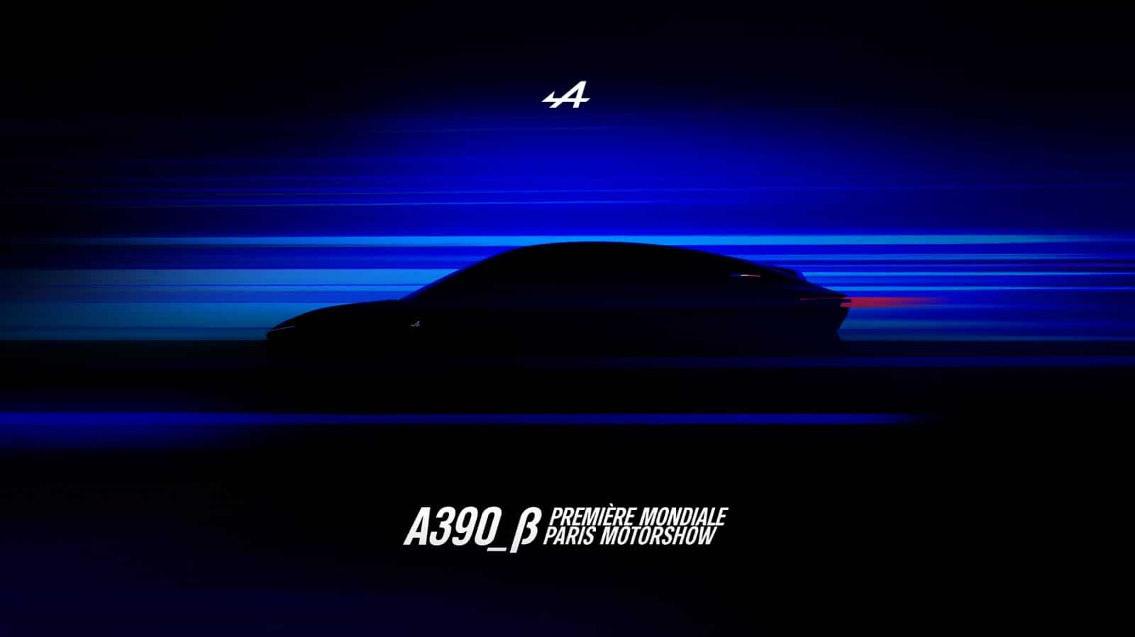 El Alpine A390_β se presentará en el Salón de París: así es la silueta del rival galo del Porsche macan