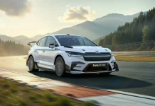 El Skoda Enyaq RS Race auna tres conceptos controvertidos: SUV, competición y 100% eléctrico