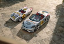 Porsche 718 Spyder RS Panamericana Special: un guiño al 550 Spyder de 1954