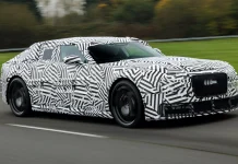 El nuevo GT de cuatro puertas eléctrico de Jaguar comienza a dejarse ver en sus tests