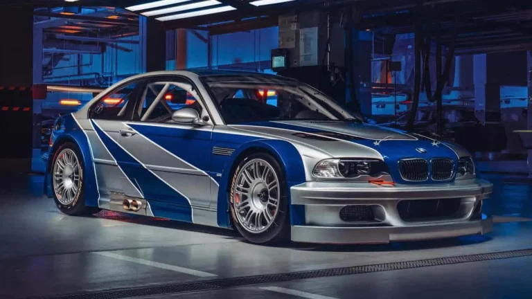Amantes del Need for Speed: BMW hace realidad el mítico M3 GTR que fue protagonista del juego