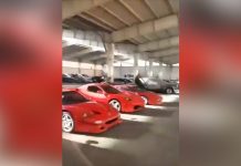 Así de espectacular es el garaje que Bashar Al-Assad dejó cuando huía de Siria