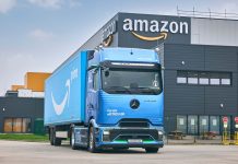 Amazon apuesta por la electrificación en Europa: adquiere 200 camiones eléctricos eActros 600 de Mercedes-Benz Trucks