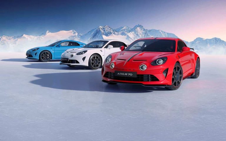 Alpine celebra su 70 aniversario con el A110 R 70, la despedida de la era de combustión