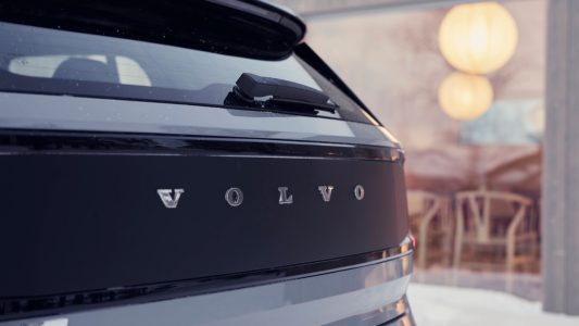 Volvo EX30 Cross Country with Swedish winter cabin