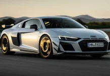 El Audi R8 podría regresar como un superdeportivo híbrido enchufable con ADN Lamborghini 2023 audi r8 v10 gt rwd