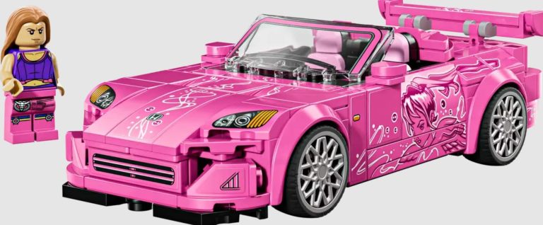 El mítico Honda S2000 rosa de «A Todo Gas» a LEGO Speed Champions
